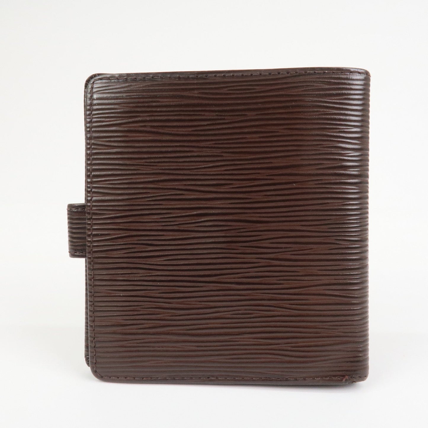 Louis Vuitton Epi Porte Billets Compact Wallet Mocha M6355D