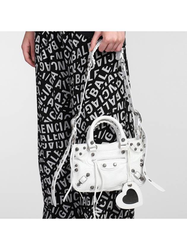 Luxury Balenciaga Trending 2025 Neo Cagole Small Tote Bag White