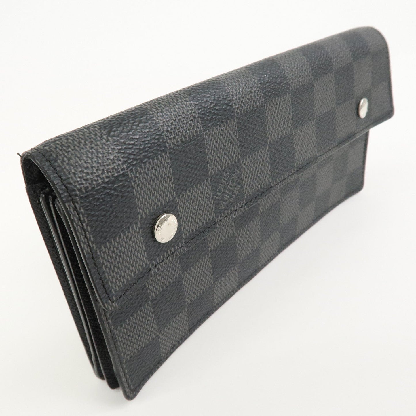 Louis Vuitton Damier Graphite Portefeuille Accordion Wallet N60023