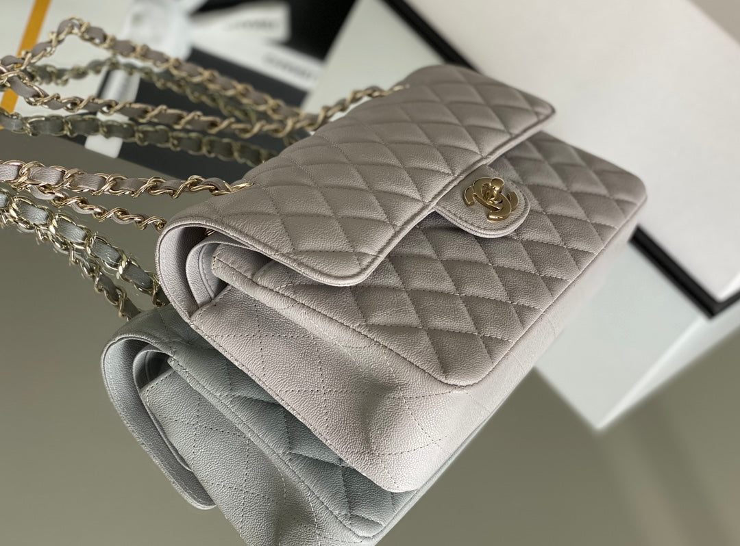 CHL Classic Handbag 26cm Grey For Women A01112
