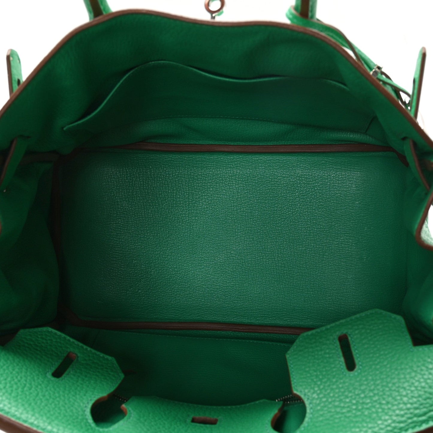 Hermes Taurillon Clemence Birkin 30 Menthe