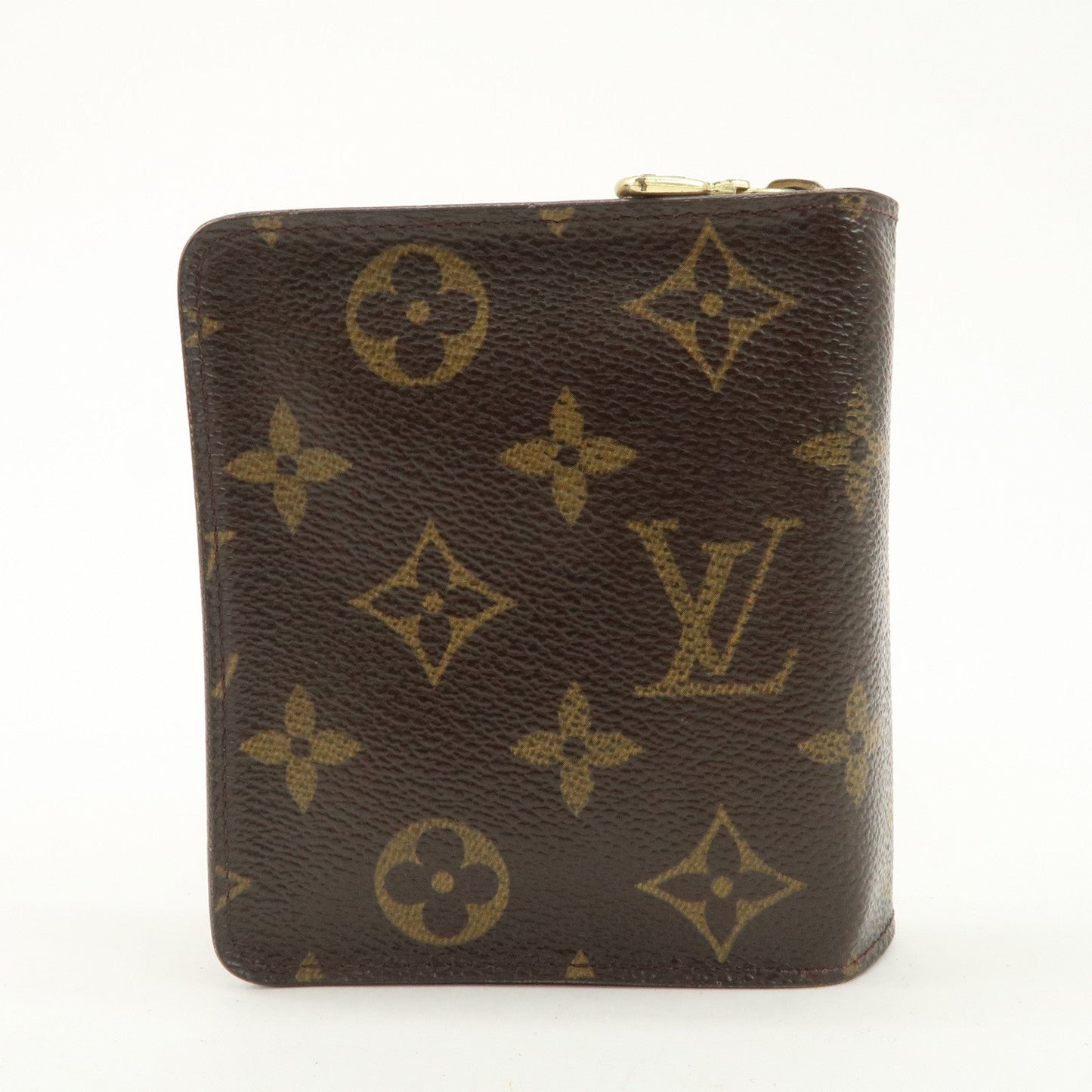 Louis Vuitton Louis Monogram Compact Small Zippy Wallet M61667  d