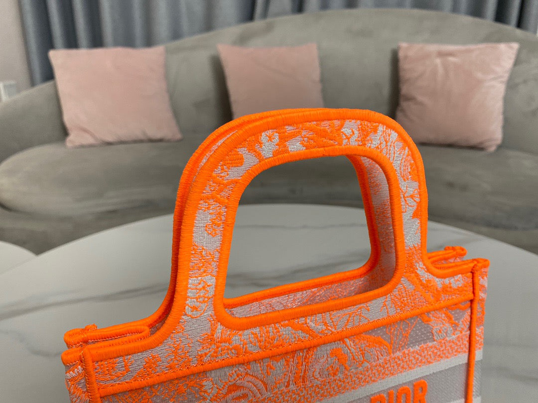 Top Quality Mini Book Tote Orange For Women, Womens Handbags 22.5cm/9in CD S5475ZRVJ_M057