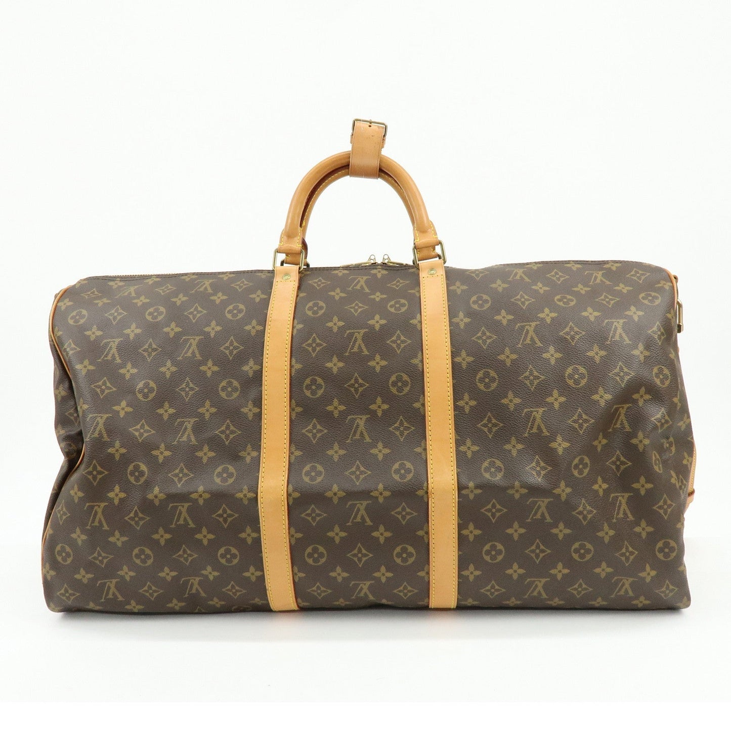 Louis Vuitton Monogram Keep All Bandouliere 60 Boston Bag M41412