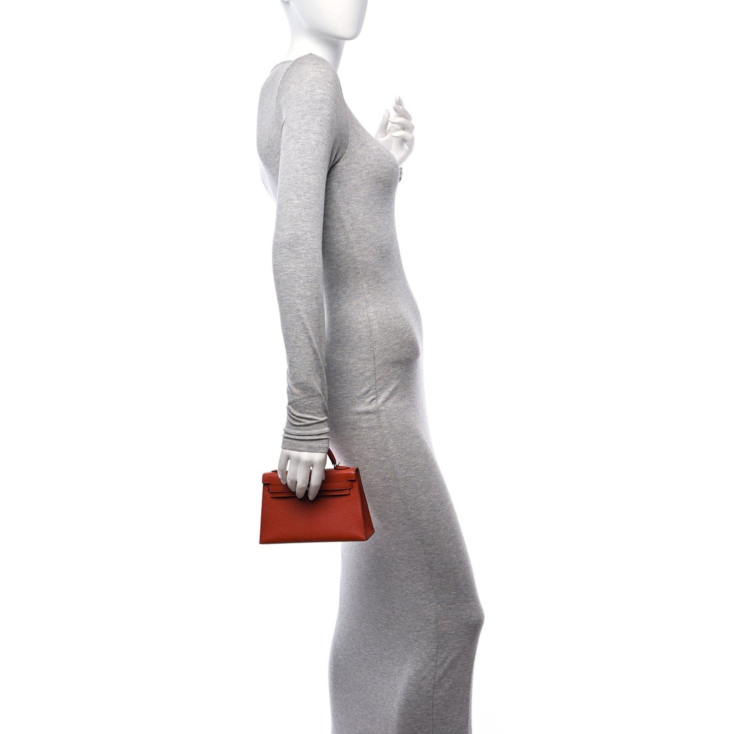 Hermes Chevre Mysore Mini Kelly Sellier 20 Cuivre Rose Mexico