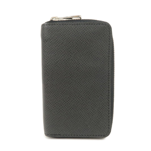 Louis Vuitton Taiga Zippy Coin Purse Coin Case Noir M30511