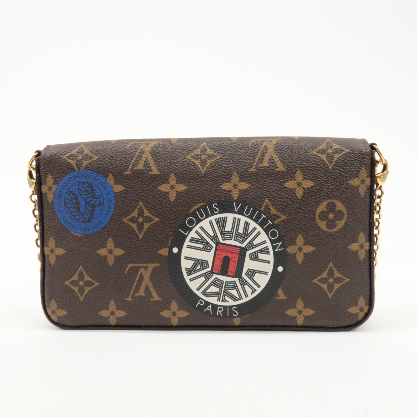 Louis Vuitton Monogram Pochette Felicie My World Tour Brown M62145  d