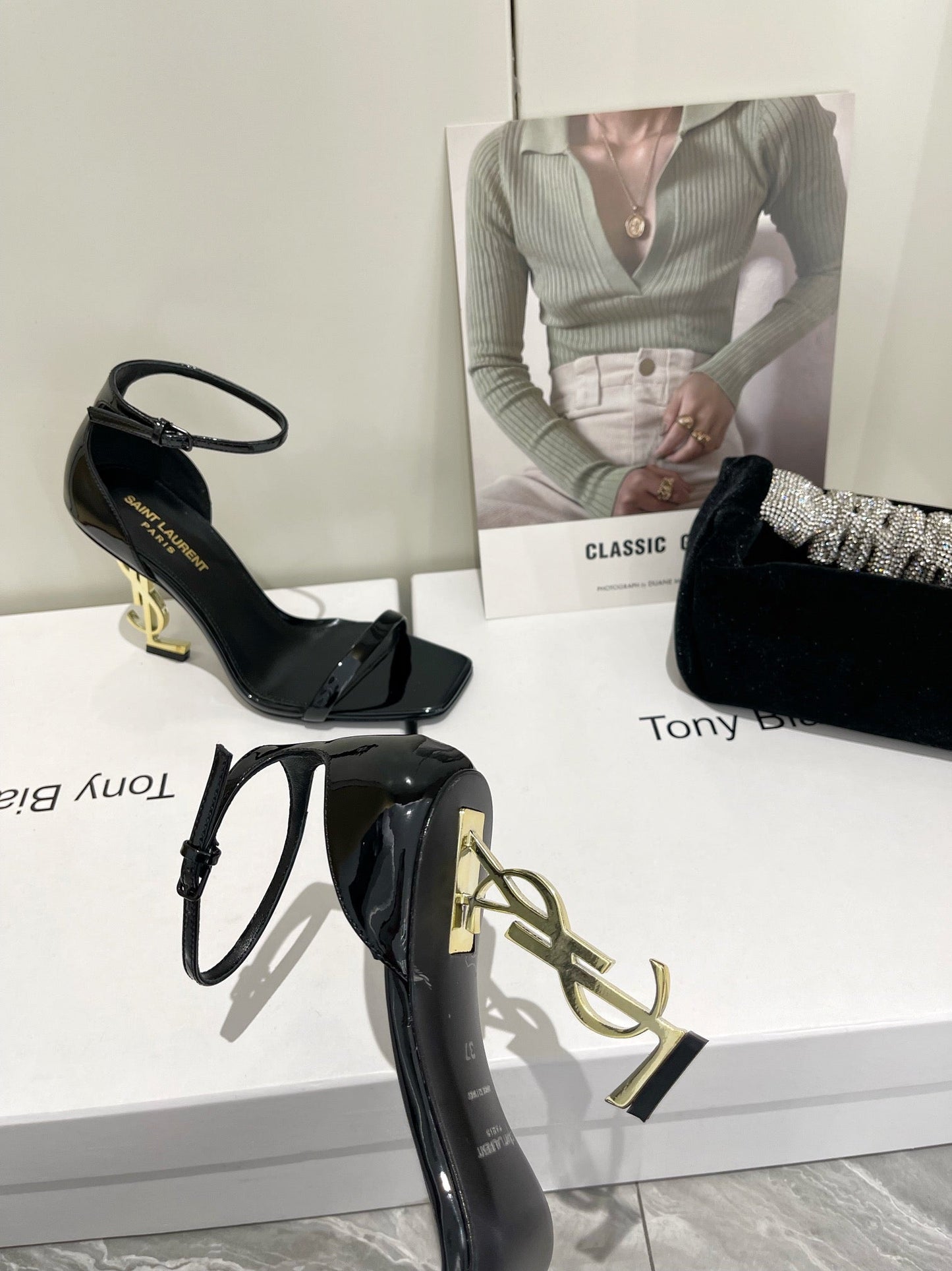 New 1:1 rep SLY High Heel Shoes 007