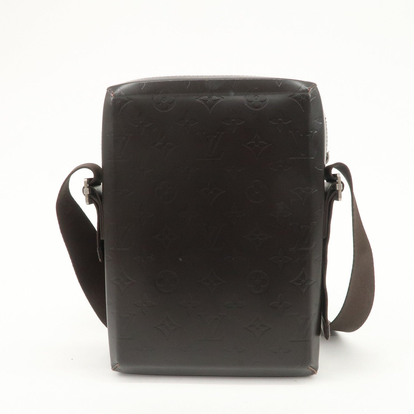 Louis Vuitton Monogram Bobby Leather Shoulder Bag Cafe Brown M46520  d