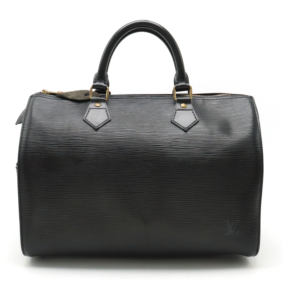 Louis Vuitton Louis Vuitton Epic Speed 30 Bag Mini Boston Bag Black Black Black Gold  M59022