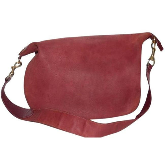 Gucci   Burgundy Red Suede With Leather Hobo Bag