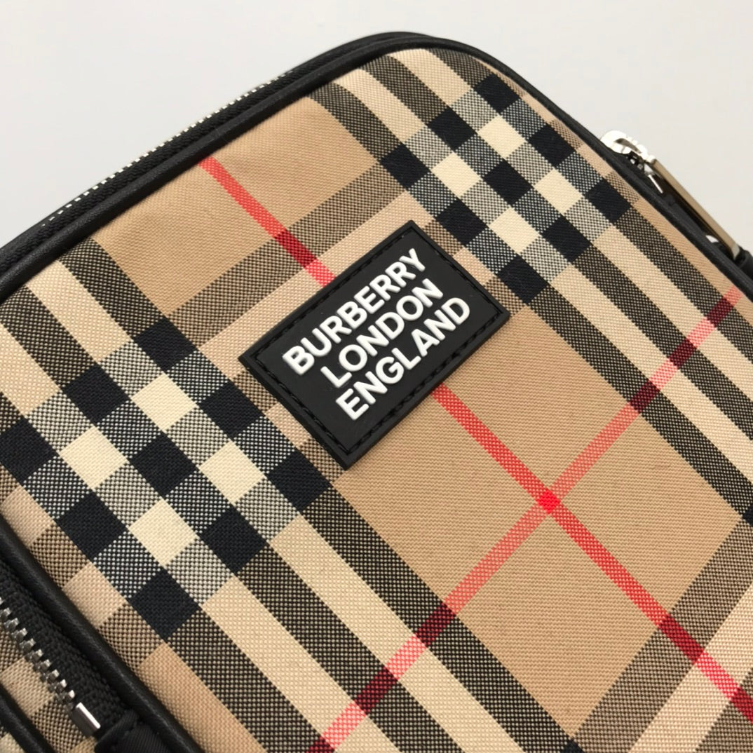 Top Quality  Check And Crossbody Bag For Men, Bags 8.7in/22cm