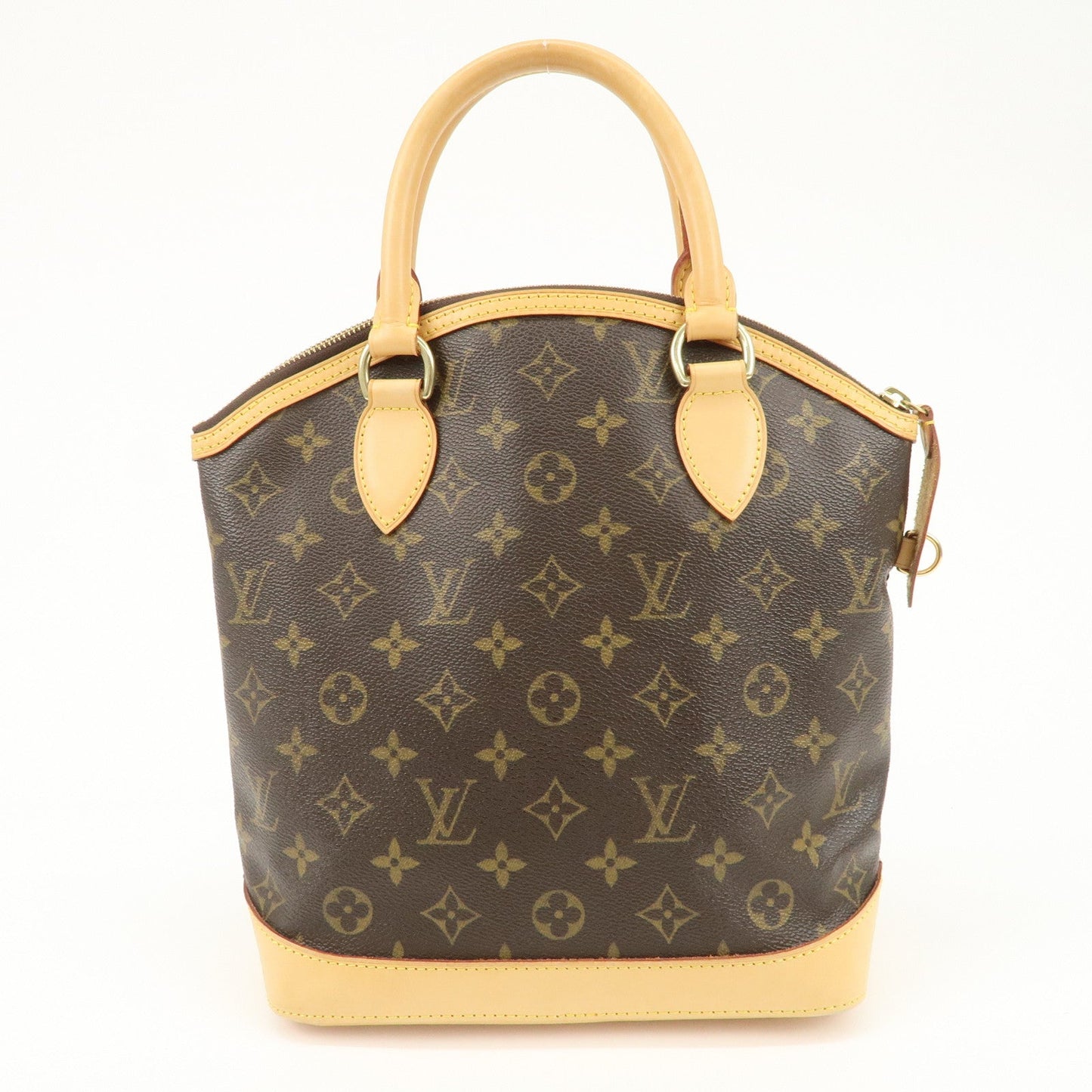 Louis Vuitton Monogram Lock It Hand Bag Old Style Brown M40102  d