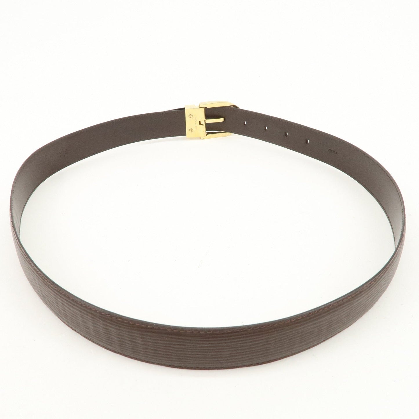 Louis Vuitton Epi Leather Ceinture Classic Belt Brown M6832