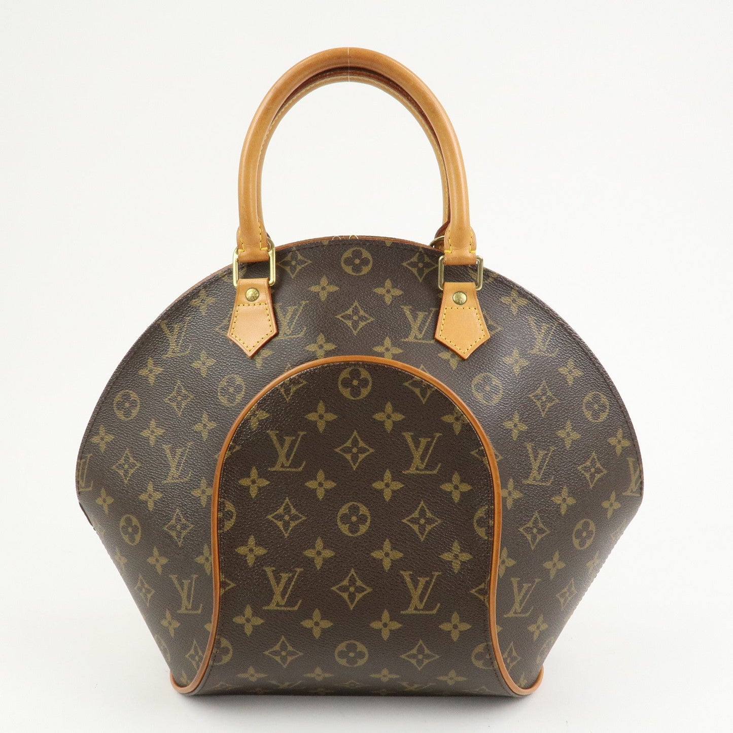 Louis Vuitton Monogram Ellipse MM Hand Bag Brown M51126