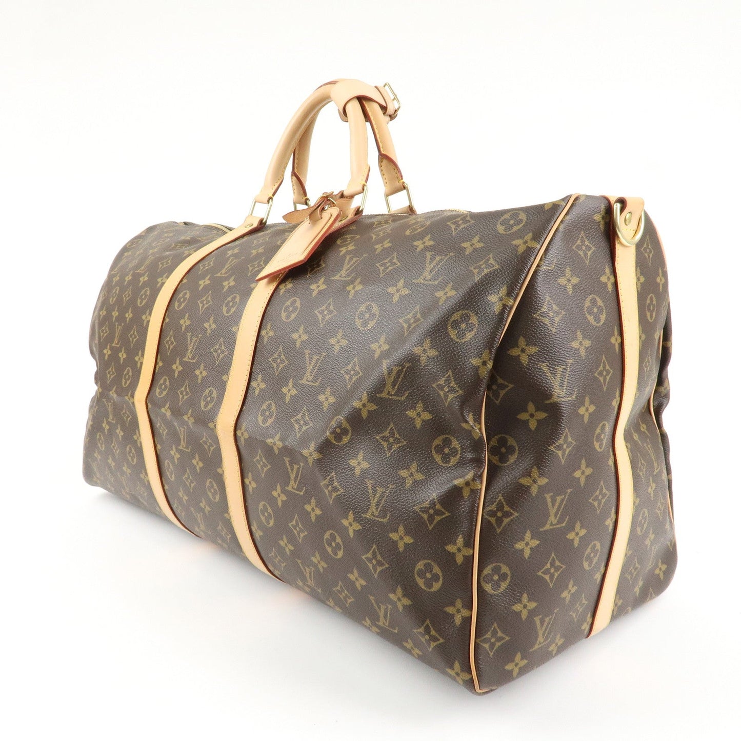 Louis Vuitton Monogram Keep All Bandouliere 60 Boston Bag M41412  d