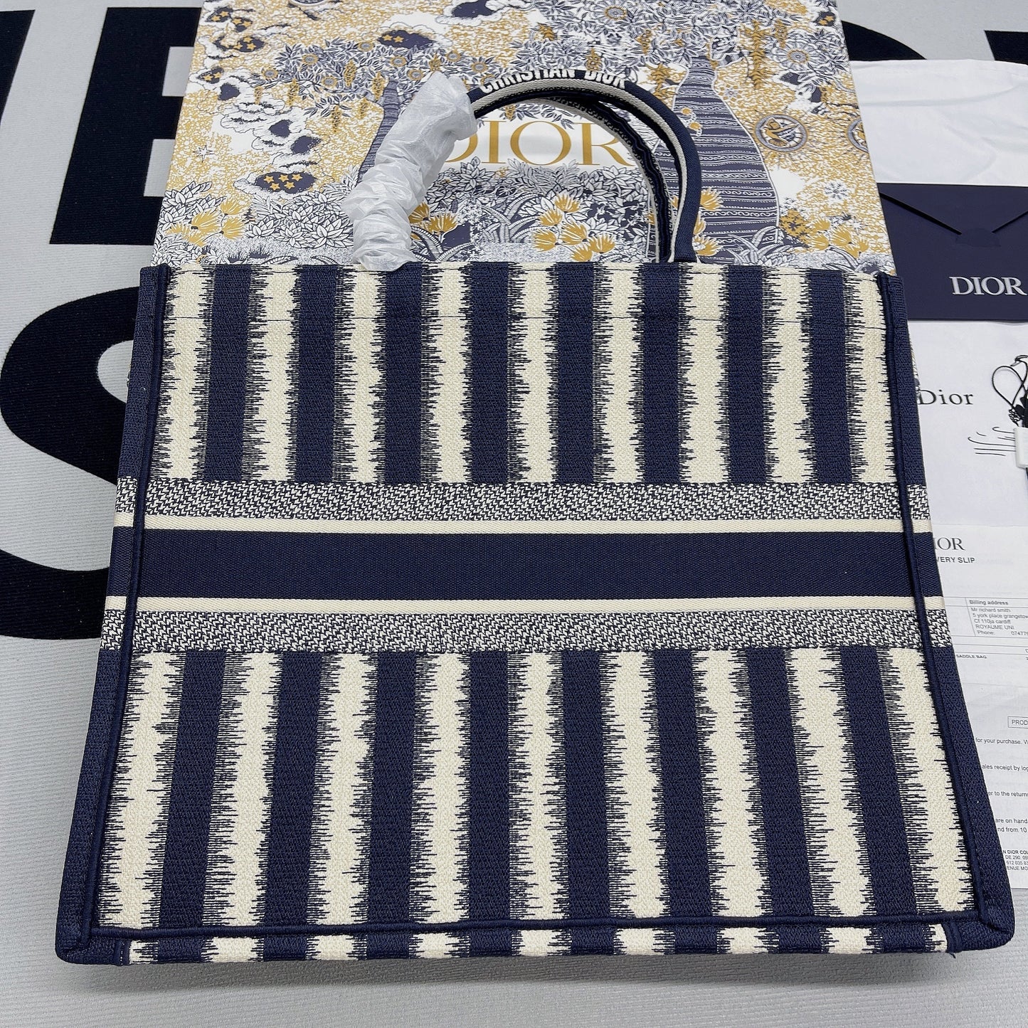 Top Quality Large Book Tote Blue, For Women, Womens Handbags 16.5in/42cm CD