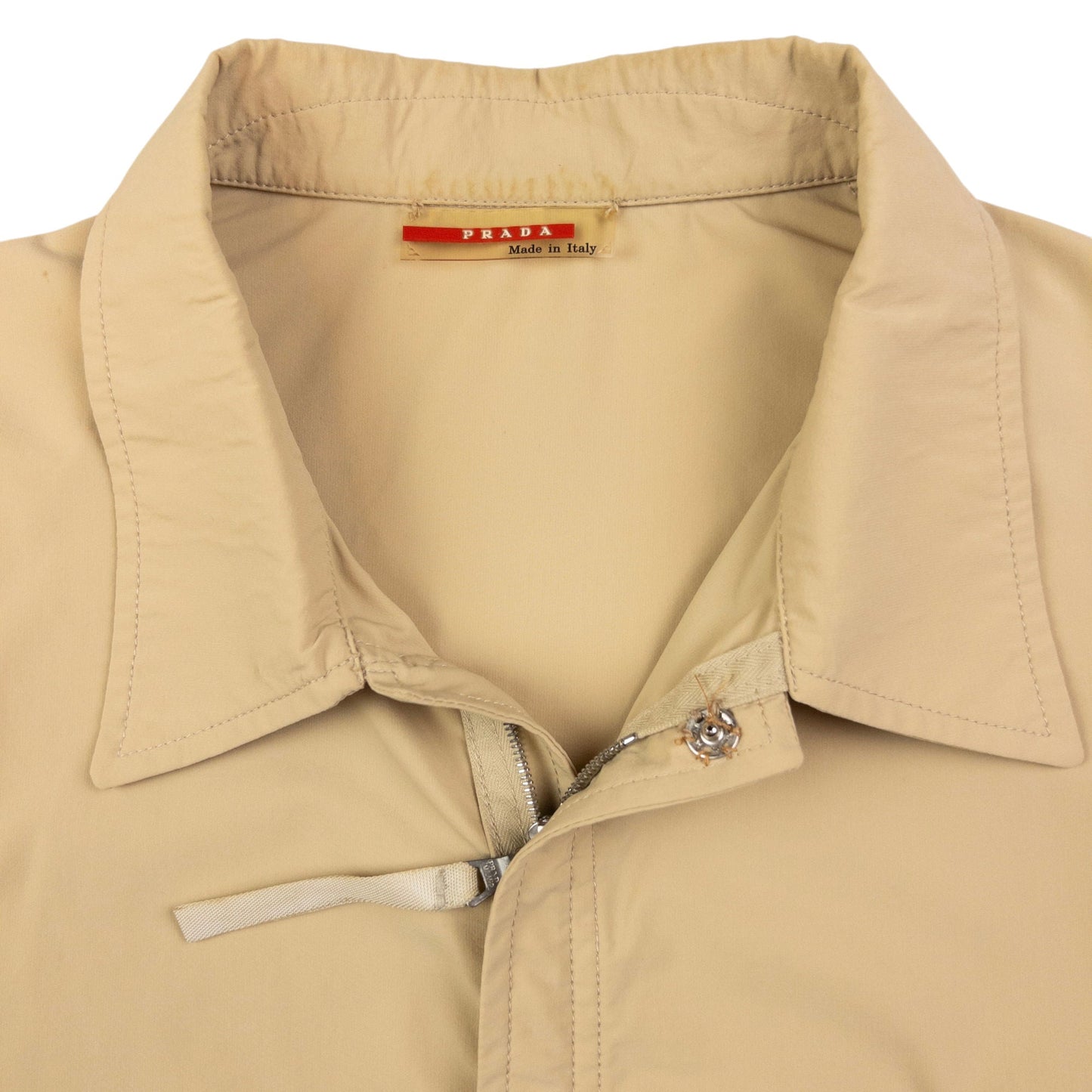 Prada Sport Lightweight Zip Up Jacket Size L