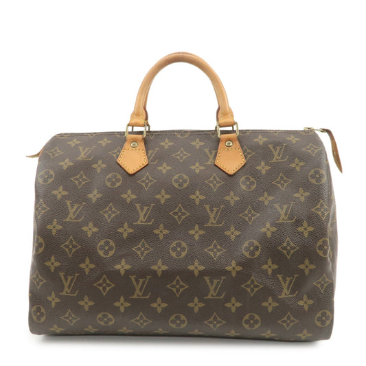 Louis Vuitton Monogram Speedy 35 Boston Bag Hand Bag M41524