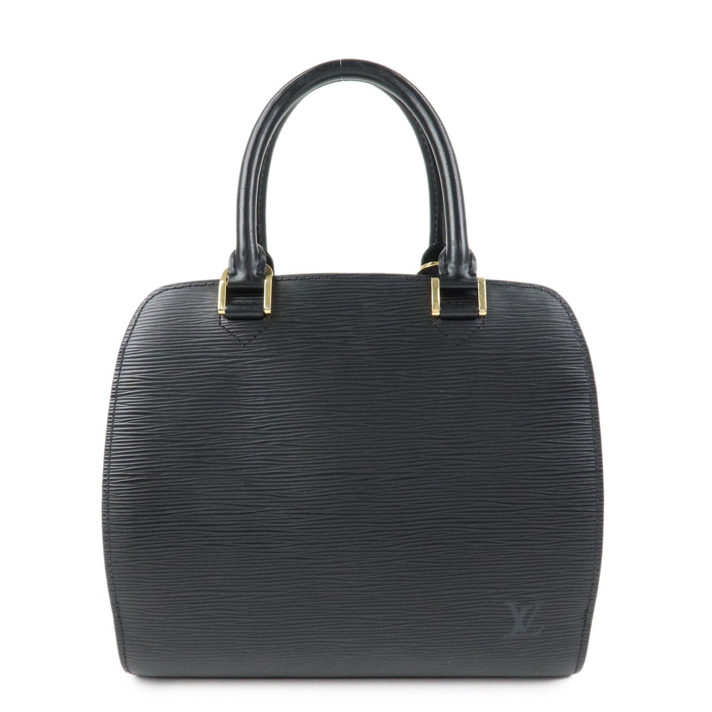 Louis Vuitton Epi Leather Pont Neuf Hand Bag Noir Black M52052