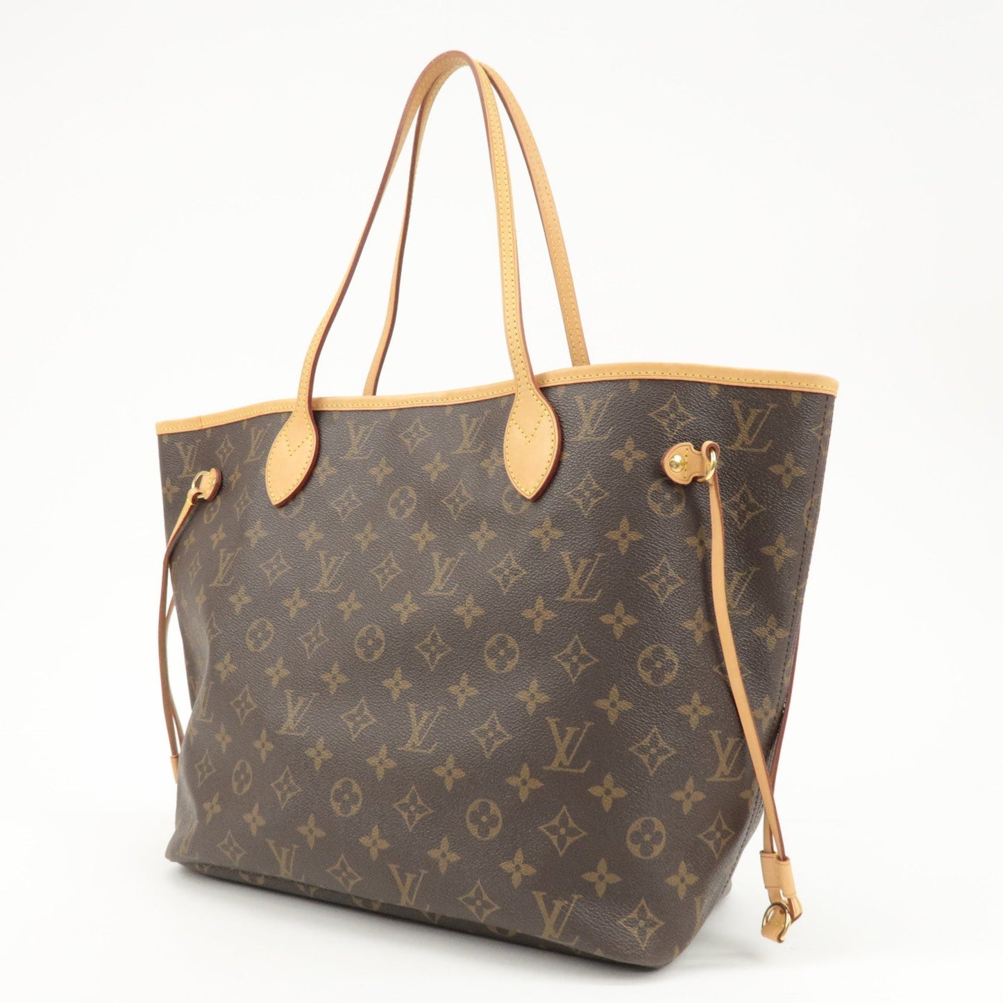 Louis Vuitton Monogram Neverfull MM Tote Bag Brown M40156  d