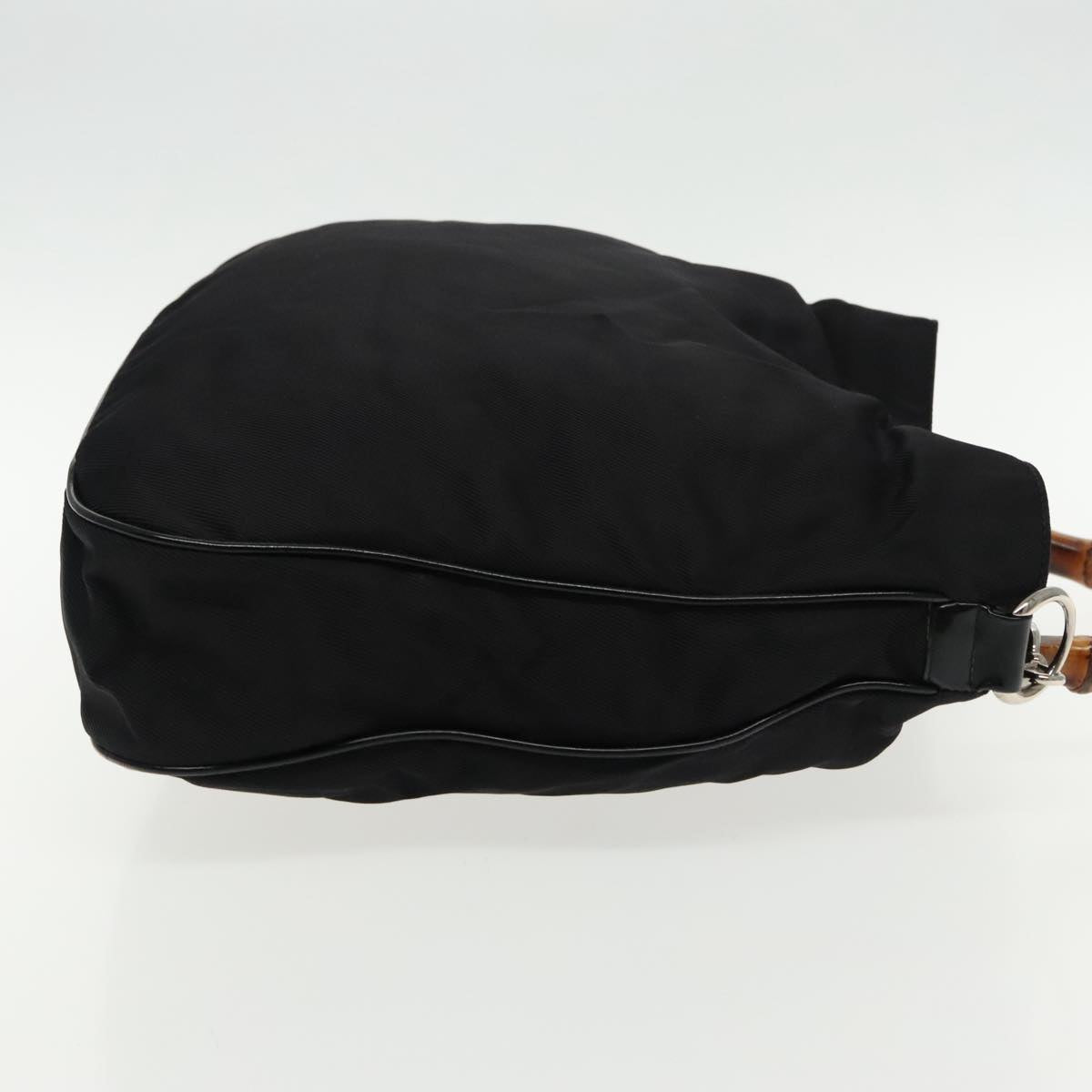 Gucci Bamboo Black Synthetic Handbag