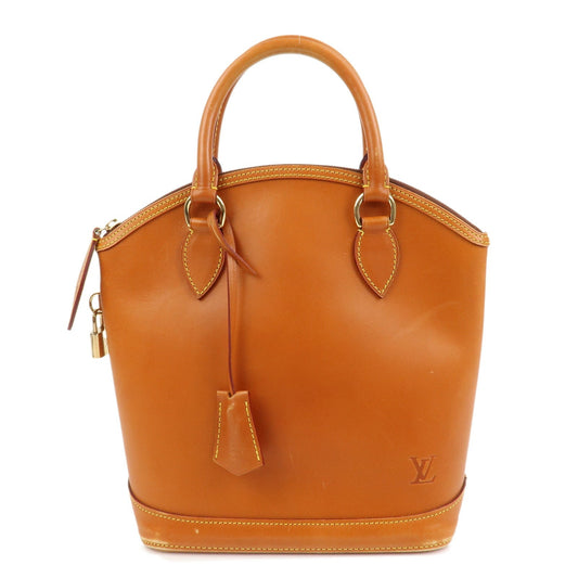 Louis Vuitton Lockit Nomade Leather Hand Bag Caramel Brown M85388