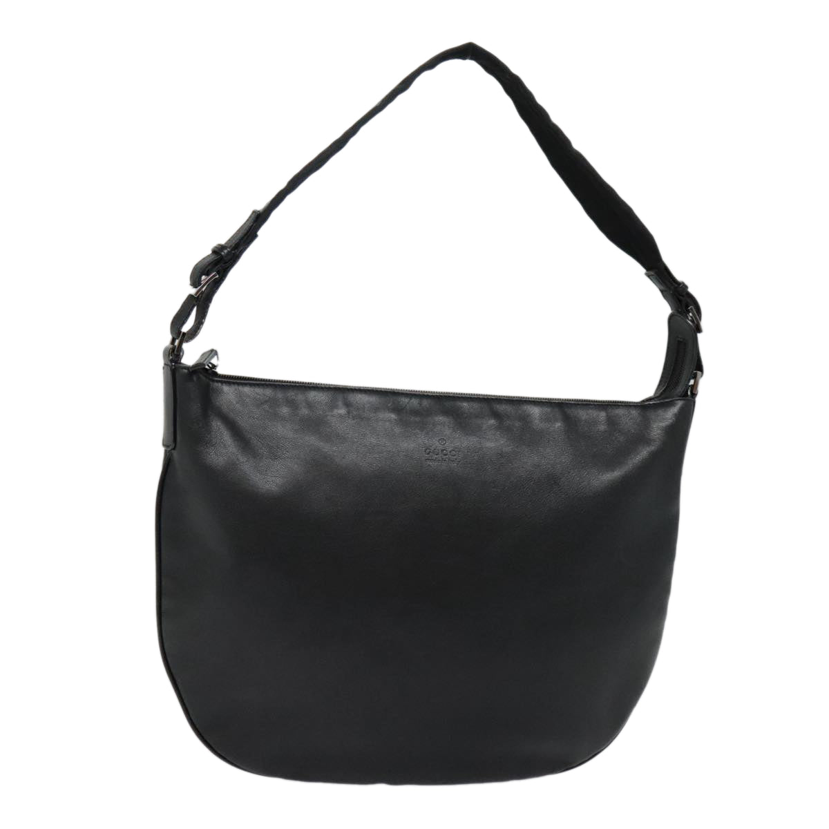 Gucci Demi Lune Black Leather Shoulder Bag