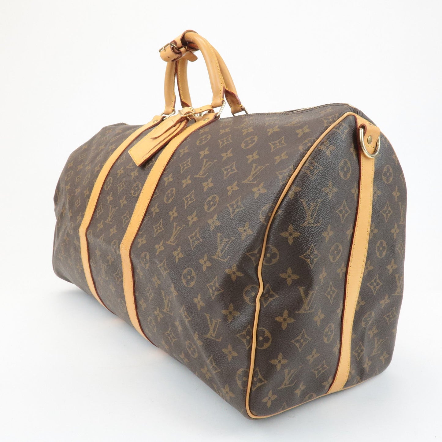 Louis Vuitton Monogram Keep All Bandouliere 55 Boston Bag M41414  d