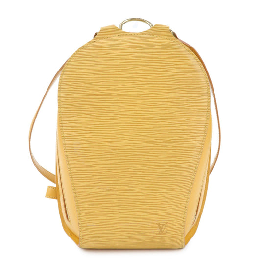Louis Vuitton Epi Mabillon Backpack Tassili Yellow M52239