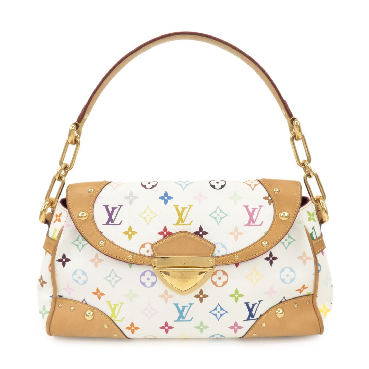 Louis Vuitton Monogram Beverly MM Shoulder Bag Blanc M40203  d