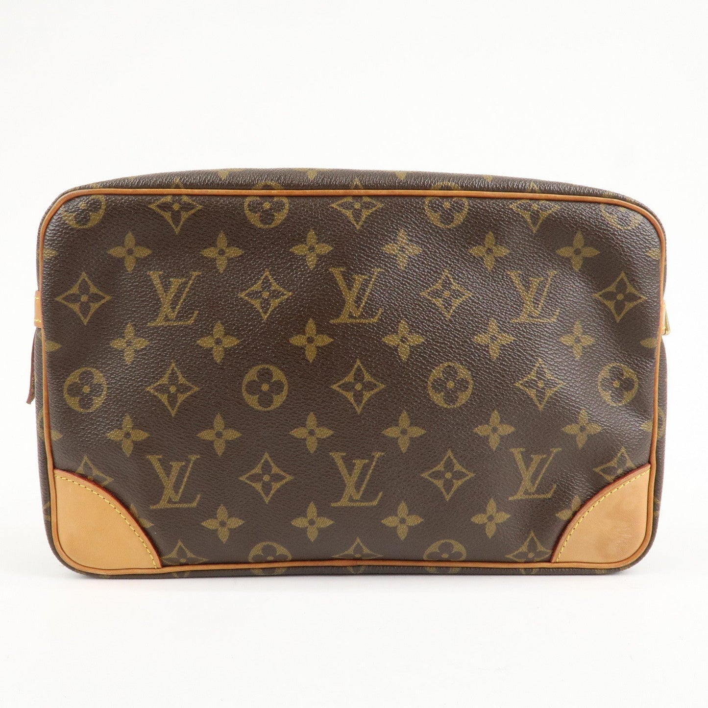 Louis Vuitton Monogram Compiegne 28 Pouch Clutch Bag M51845  d