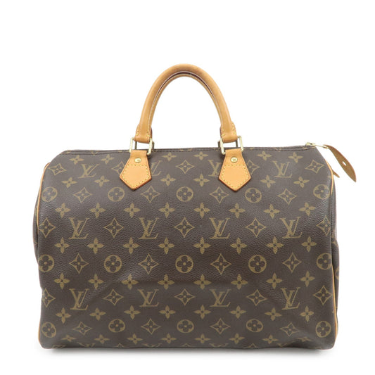 Louis Vuitton Monogram Speedy 35 Boston Bag Hand Bag M41524