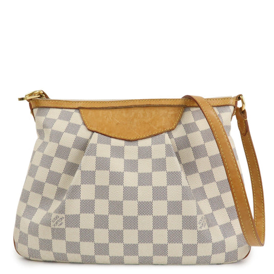 Louis Vuitton Damier Azur Siracusa PM Shoulder Bag M41113  d