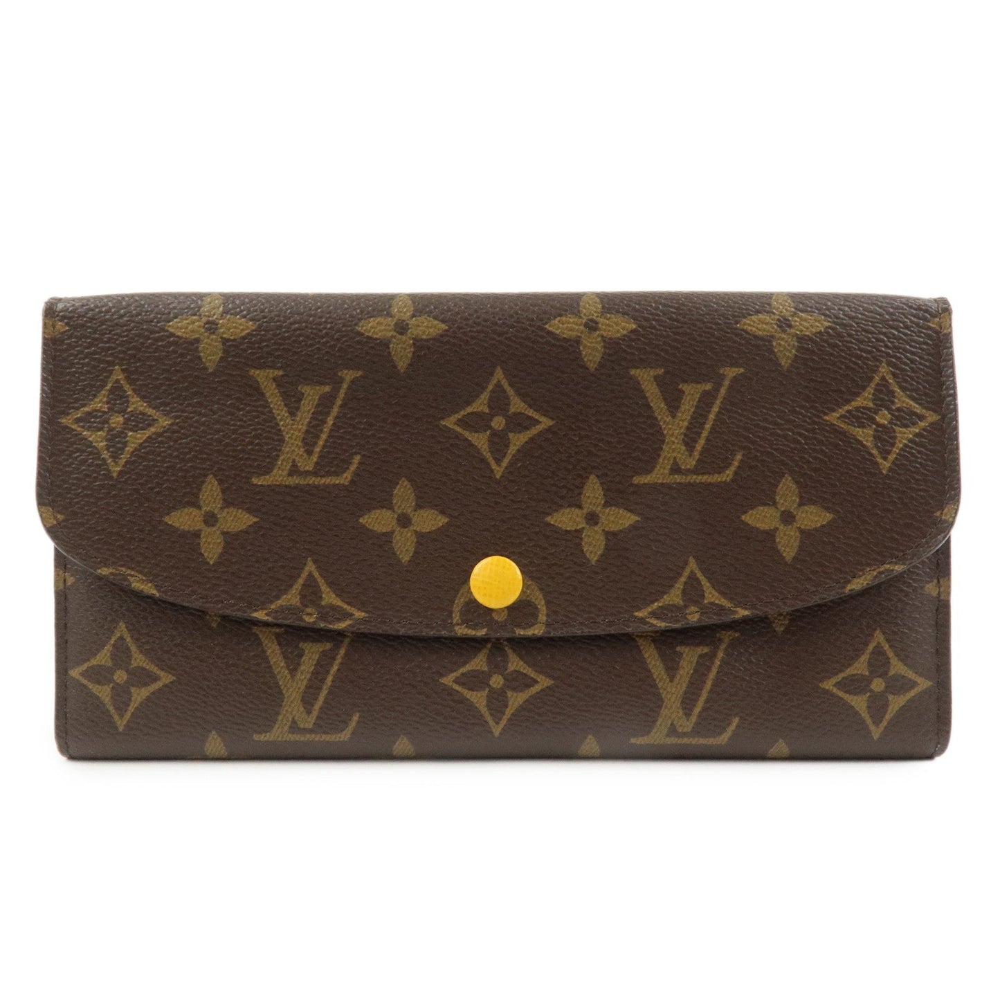 Louis Vuitton Monogram Portefeuille ??ilie Long Wallet Brown M60698