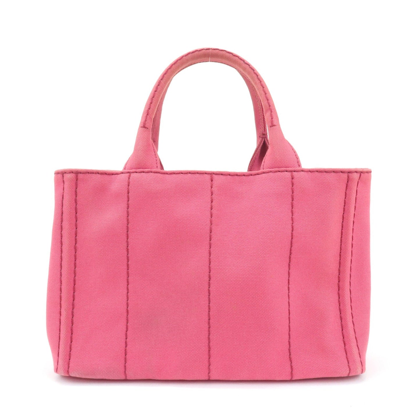 PRADA Canapa Mini Canvas 2Way Hand Bag Shoulder Bag Pink 1BG439  d