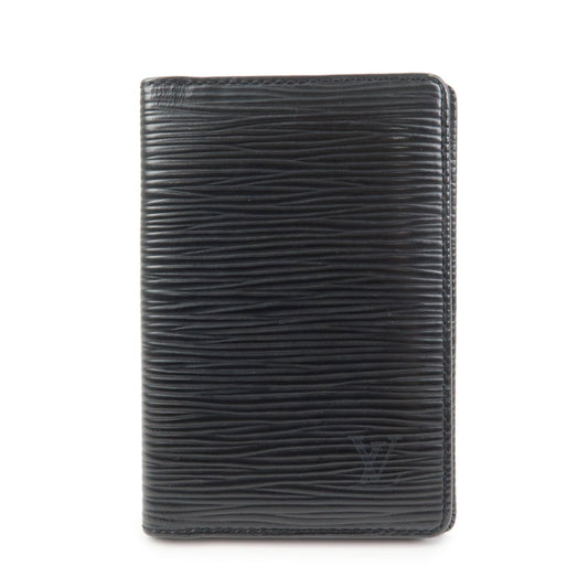 Louis Vuitton Epi Leather Organizer De Poche Card Case Noir N63582