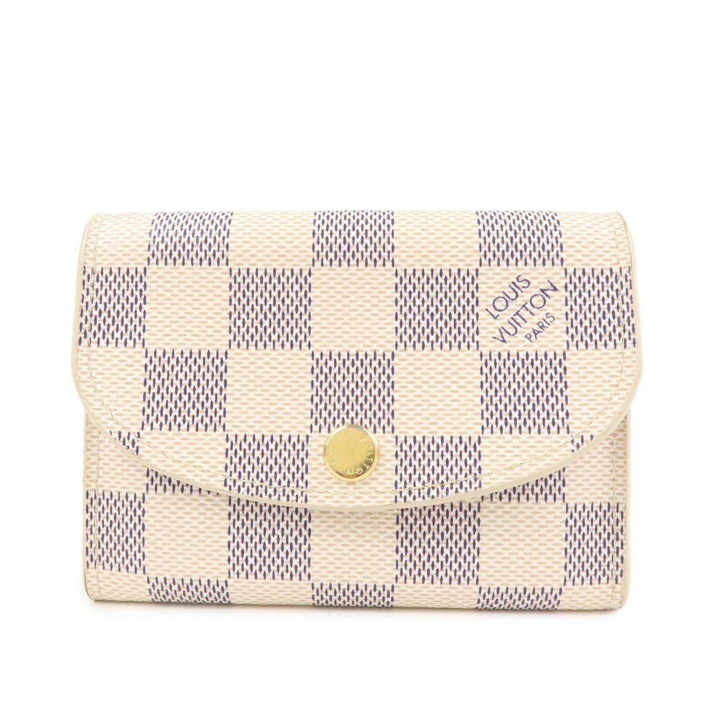 Louis Vuitton Damier Azur Porte Monnaie Rosalie Coin Case N61276