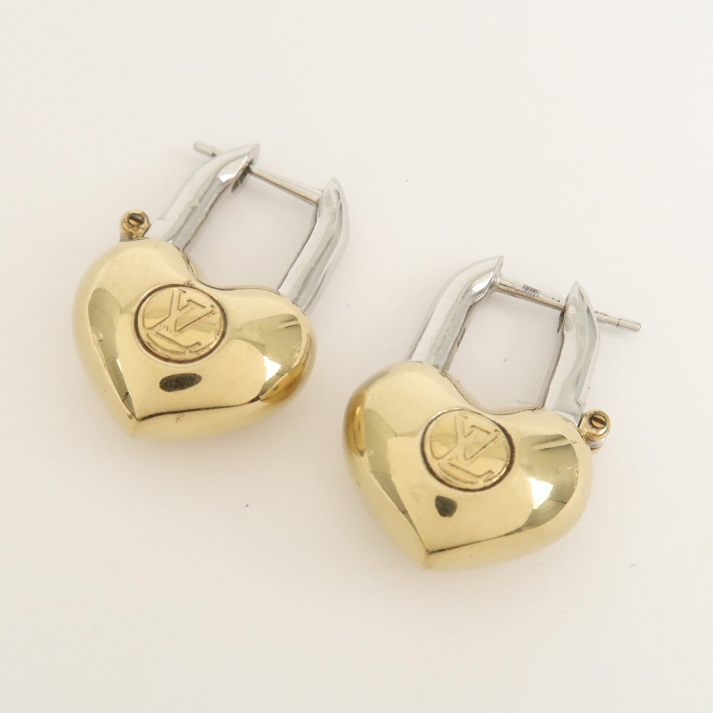Louis Vuitton Boucles d??reilles Crazy in Lock Metal Earring M67277