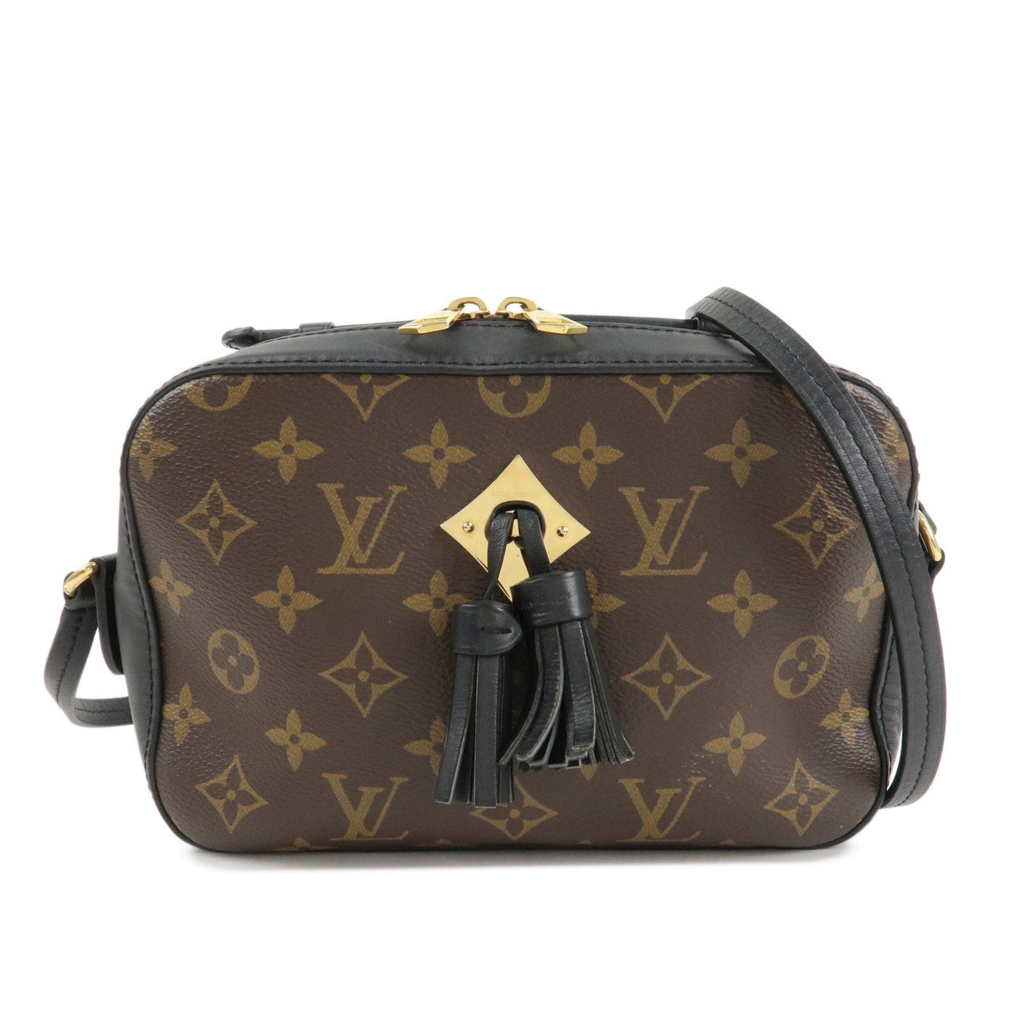 Louis Vuitton Monogram Saintonge Shoulder Bag Noir M43555  d
