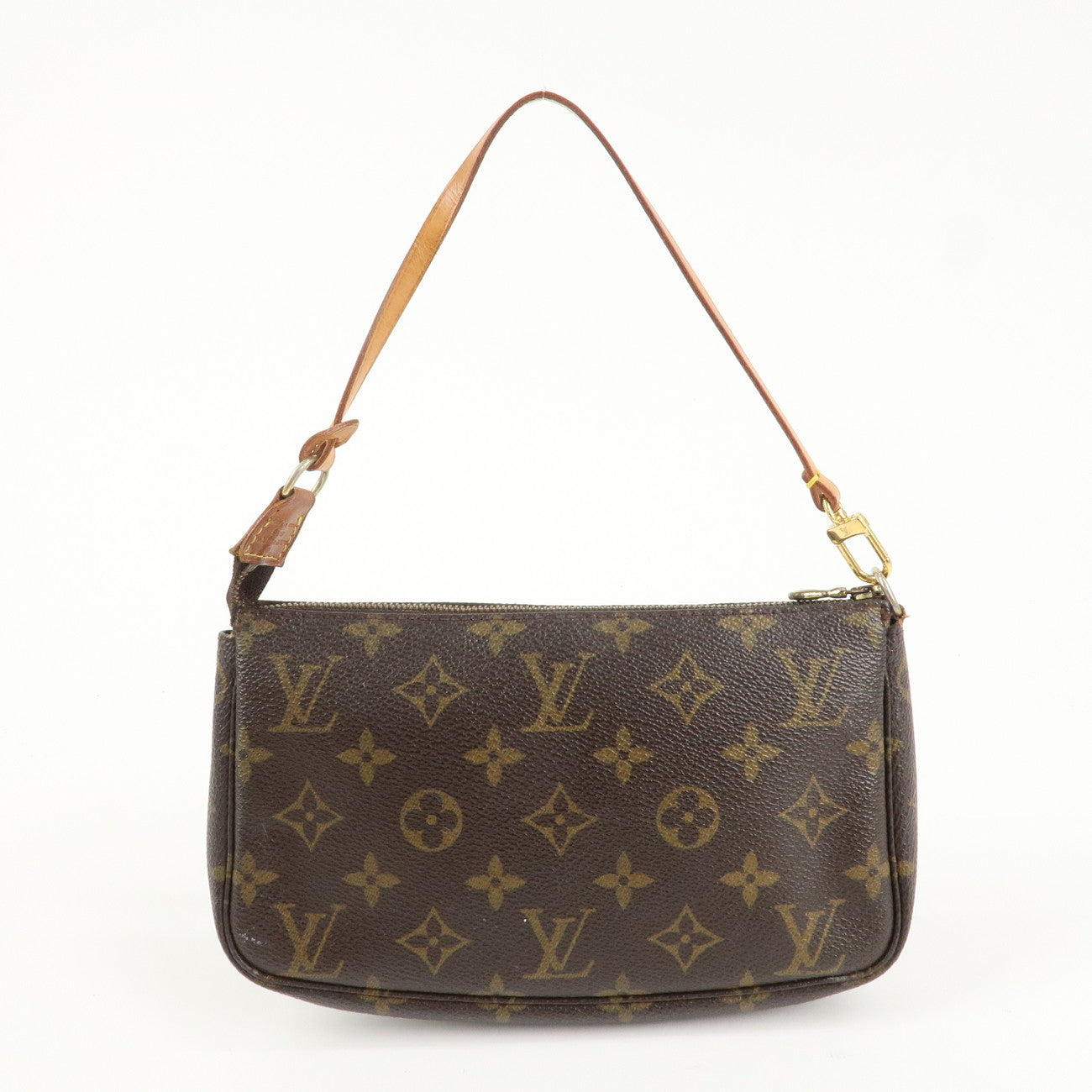 Louis Vuitton Monogram Pochette Accessoires Hand Bag Brown M51980  d