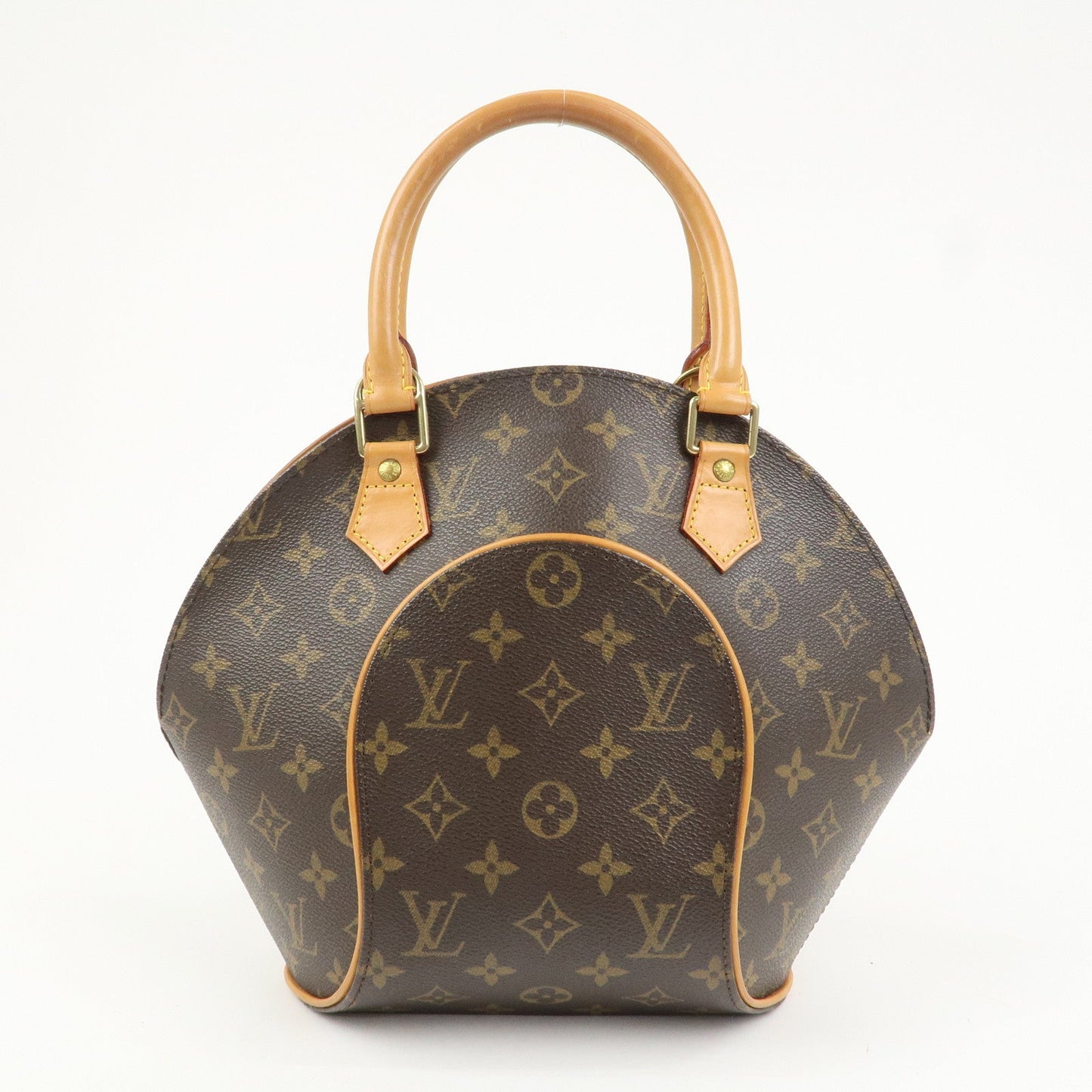 Louis Vuitton Monogram Ellipse PM Hand Bag Brown M51127