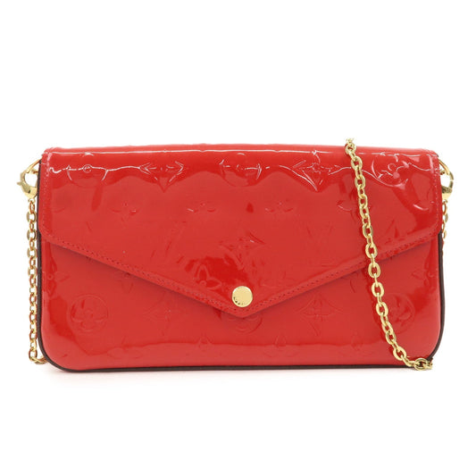 Louis Vuitton Monogram Vernis Pochette Felice Shoulder Bag M61293  d