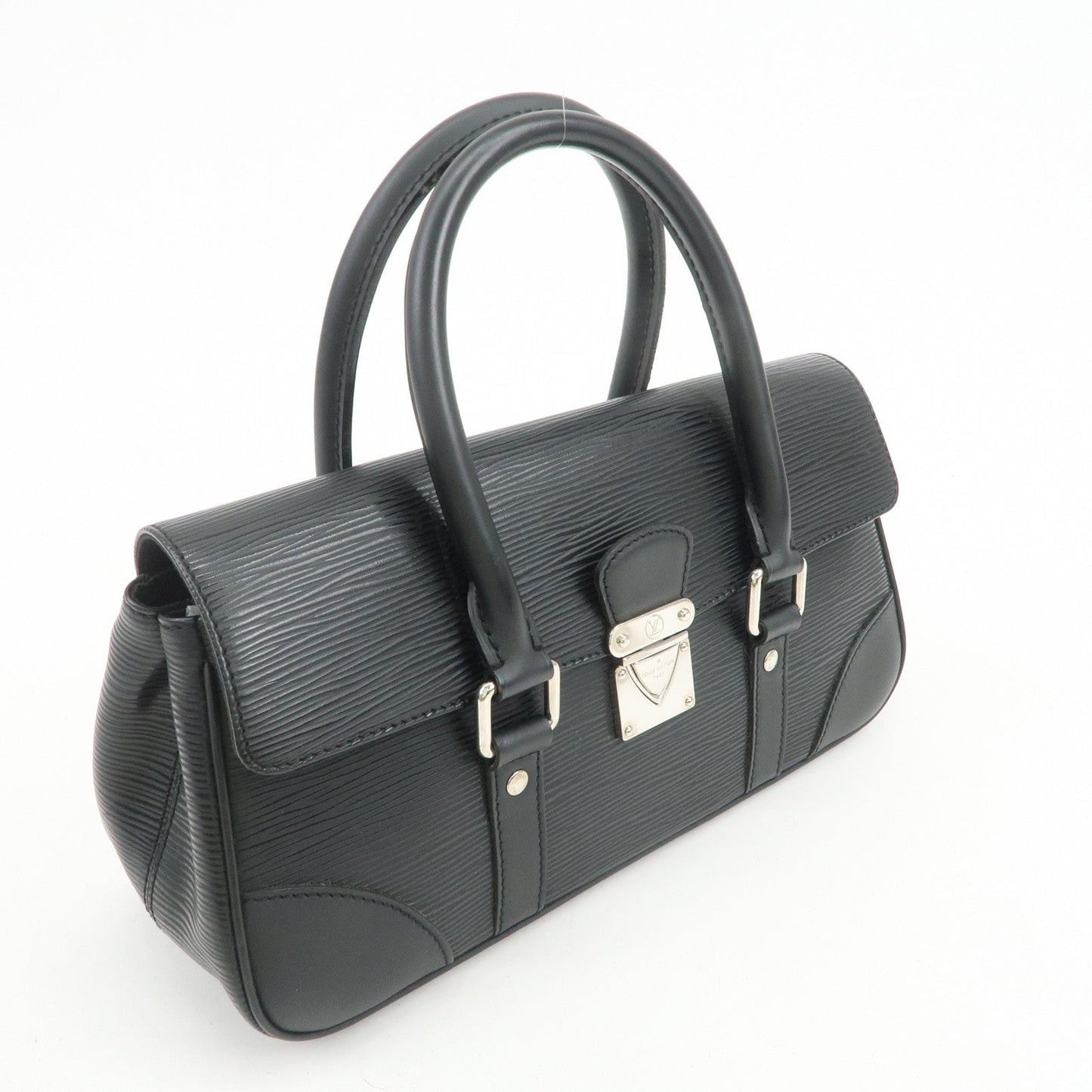Louis Vuitton Epi Segur PM Hand Bag Noir Black M58822