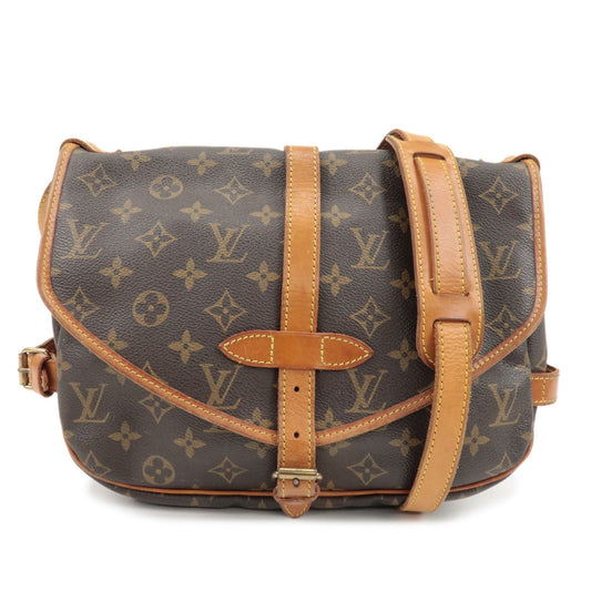 Louis Vuitton Monogram Saumur 30 Shoulder Bag Brown M42256  d