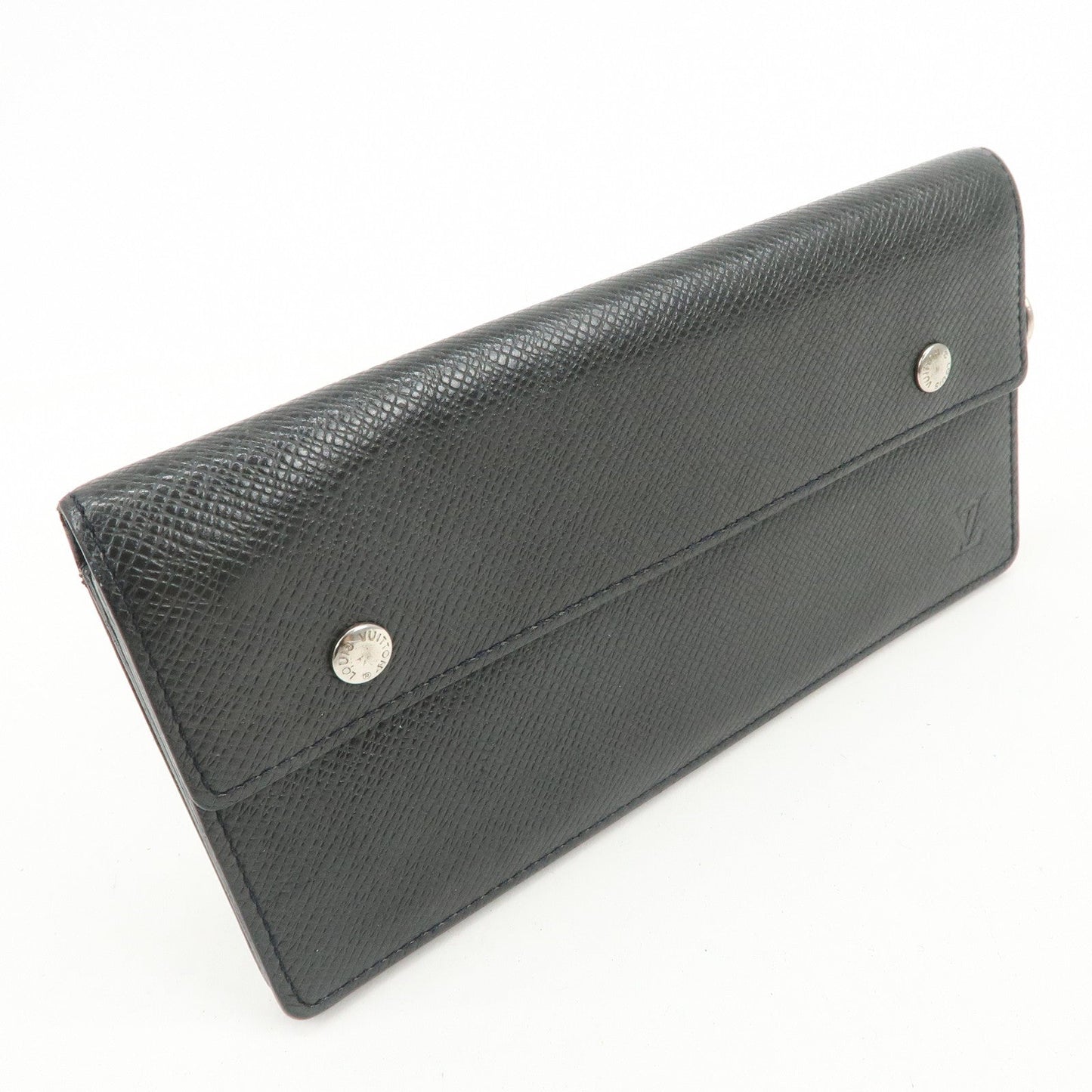Louis Vuitton Taiga Portefeuille Accordion Wallet Ardoise M30992