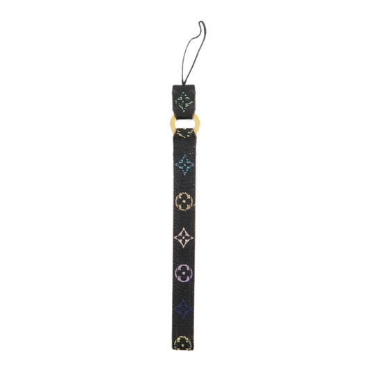 Louis Vuitton Monogram Mobile Strap Noir Multicolor M92598