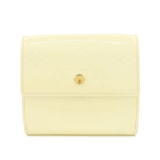 Louis Vuitton Monogram Vernis Porte Monnaie Couer Perle Compact Wallet M91351  d