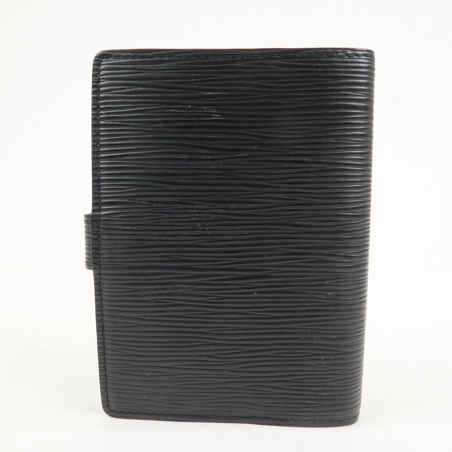 Louis Vuitton Epi Agenda PM Planner Cover Noir R20052