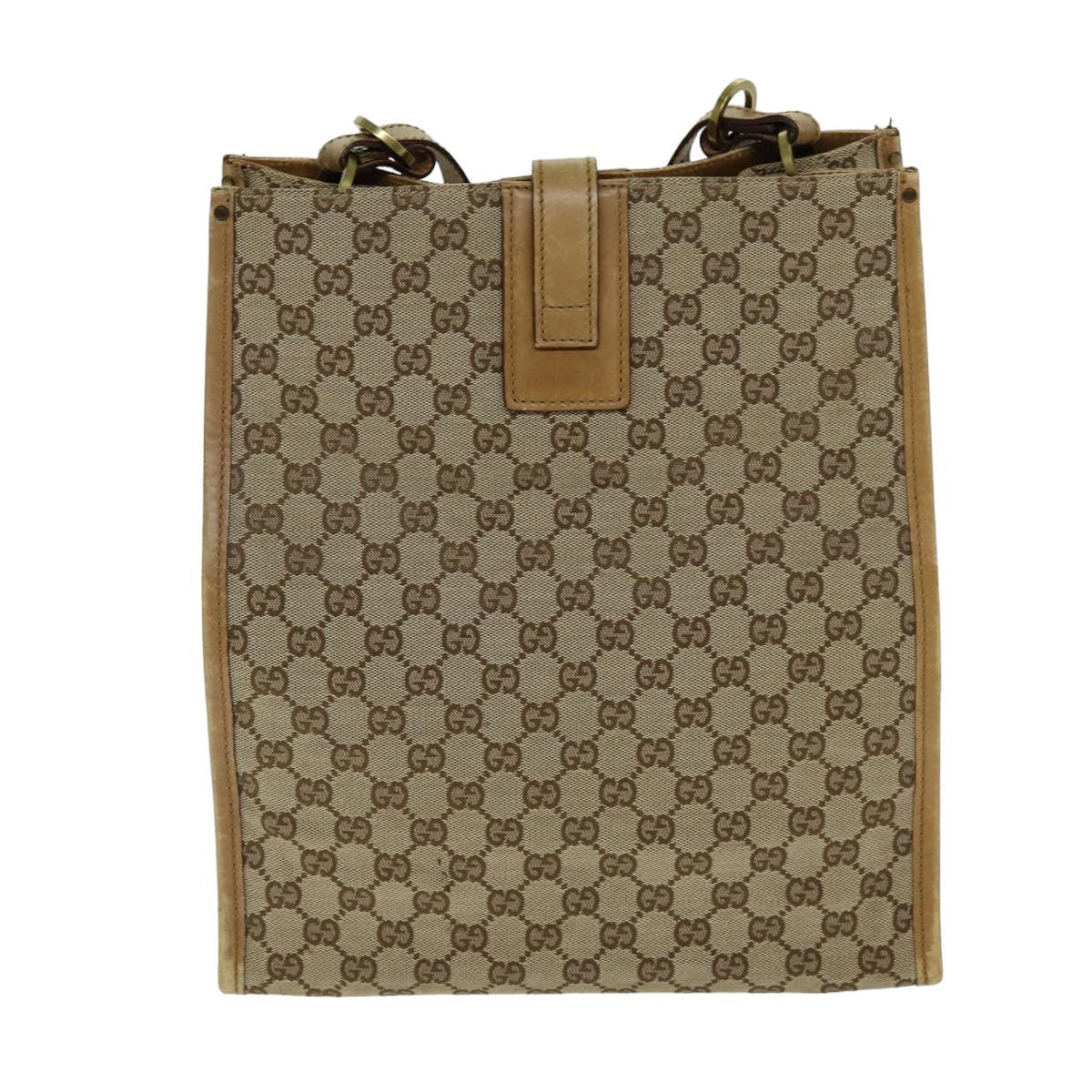 Gucci Gg Canvas Beige Canvas Tote Bag